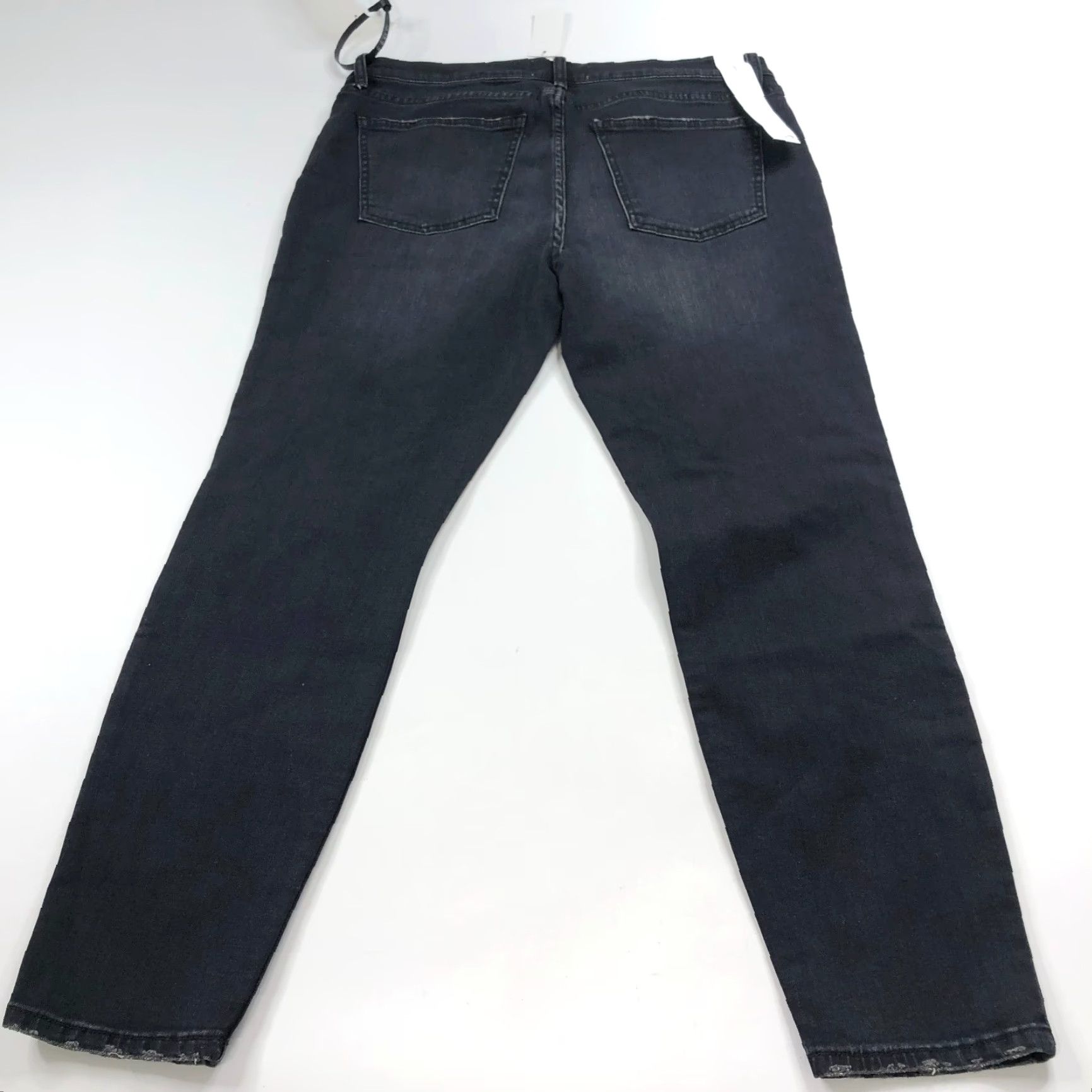 Vintage Current/Elliott Stiletto Jeans Black Mid Rise Denim 32 Regular Women’s 5-Pocket Cotton Blend Jeans Retro Ready List Size 24" / US 00 / IT 34 - 2 Thumbnail