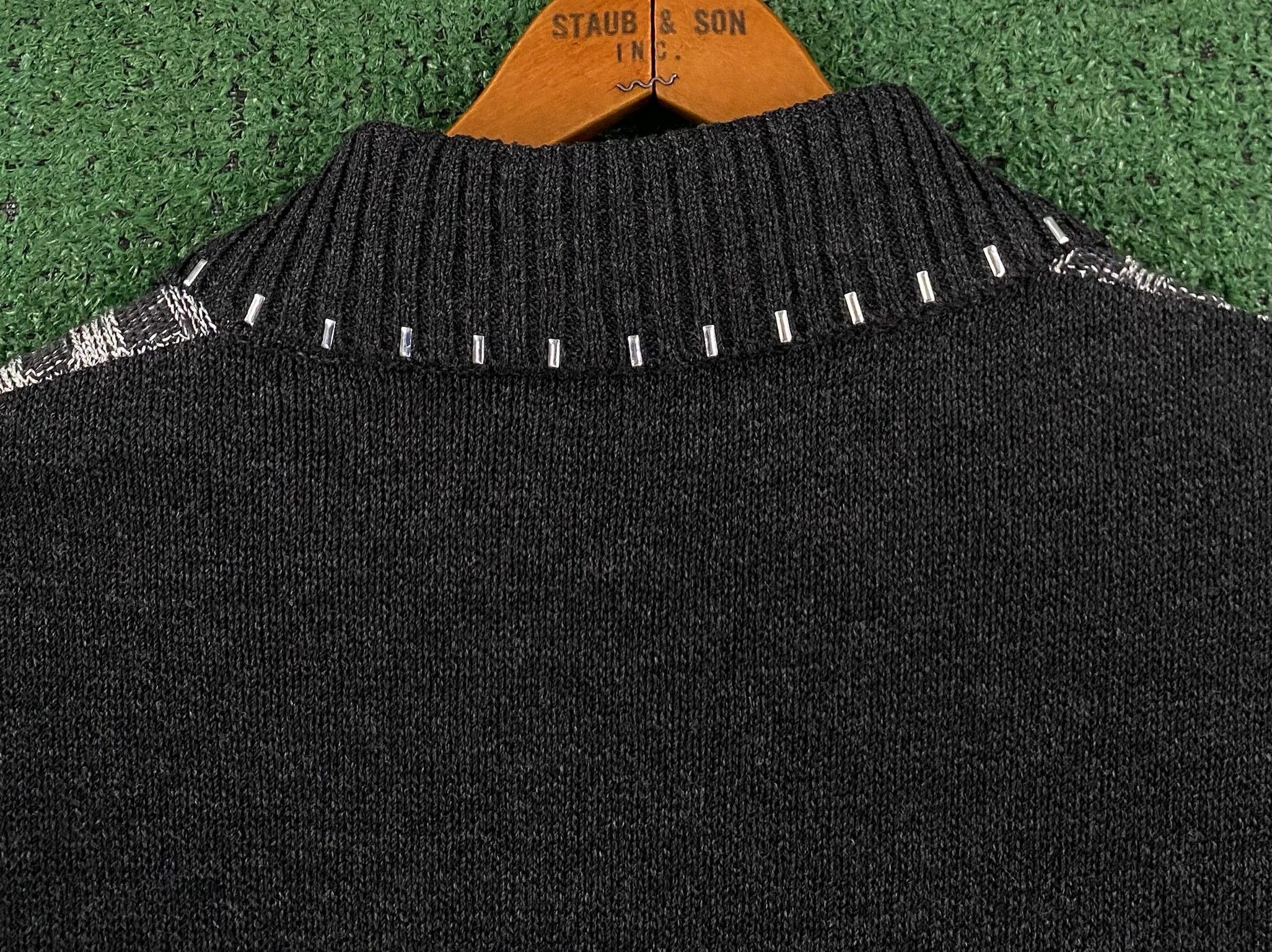 St. John St. John Sport Studded Metallize Cardigan Sweater Small Size S / US 4 / IT 40 - 7 Thumbnail