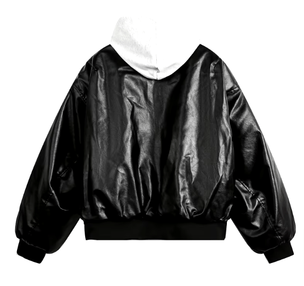 Japanese Brand × Vintage "Aued-L" PU Leather Jacket Size US L / EU 52-54 / 3 - 2 Thumbnail