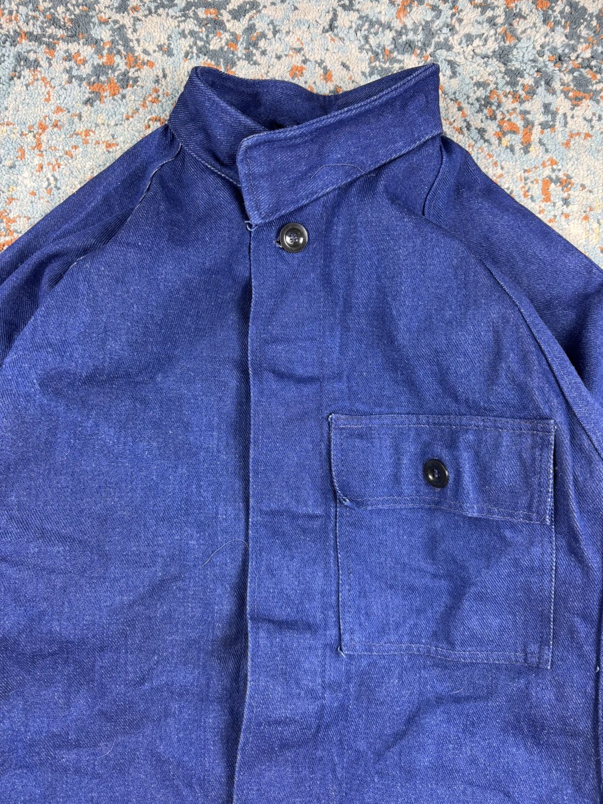 Japanese Brand × Vintage Vintage 60s workwear denim chore jacket Johji Yamamoto style Size US M / EU 48-50 / 2 - 7 Thumbnail