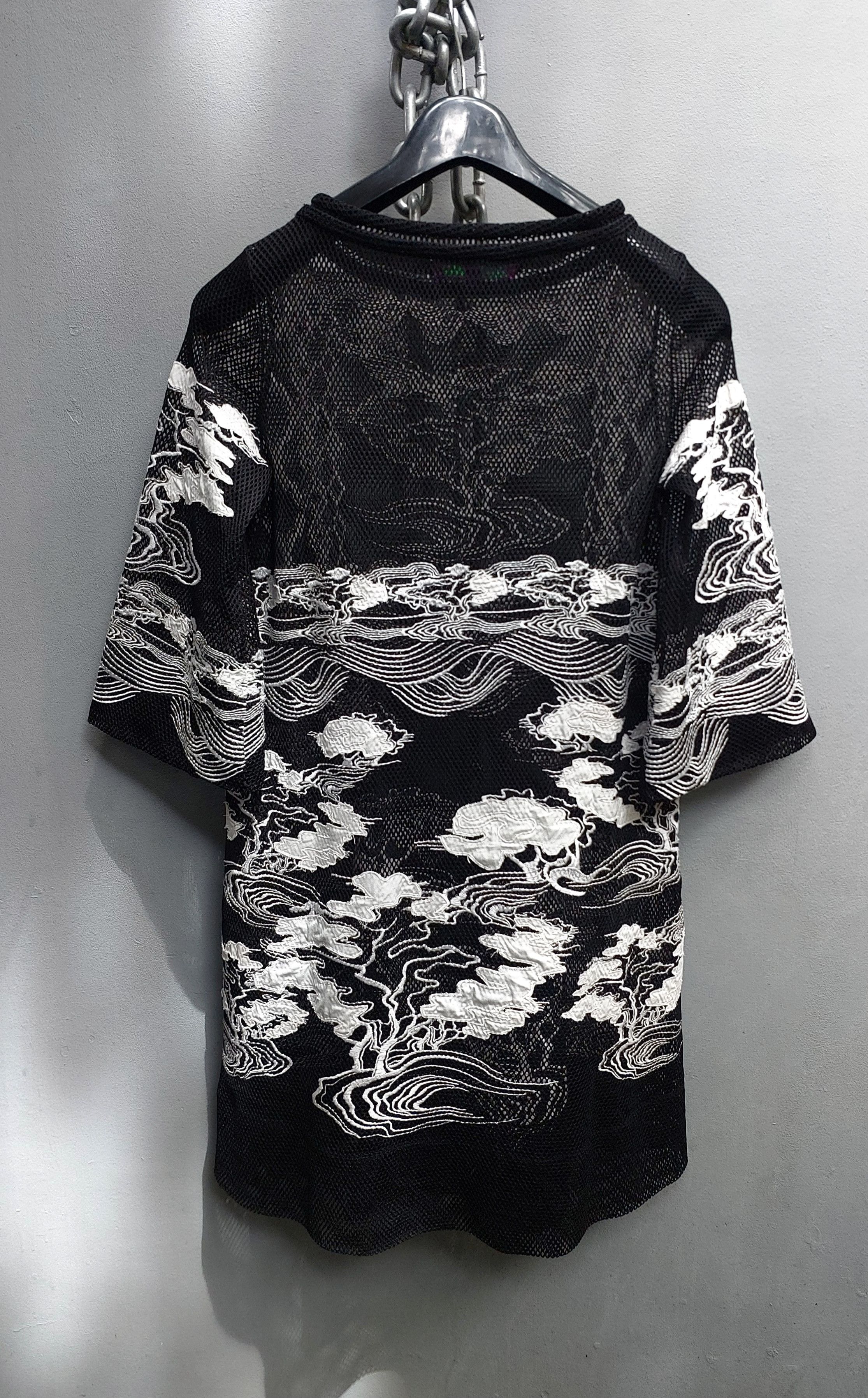 Vivienne Tam Vivienne Tam Spring Summer 1997 Embroidered Mesh Dress Size XS / US 0-2 / IT 36-38 - 7 Thumbnail