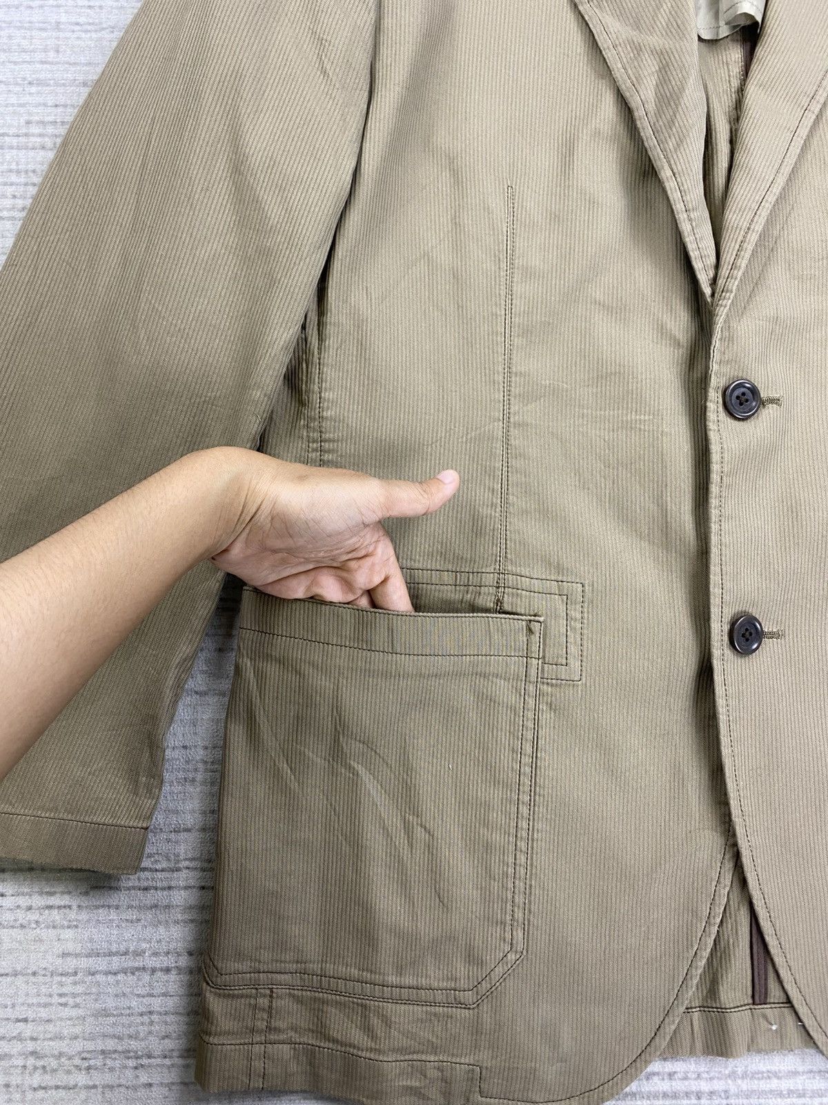 Japanese Brand × Kansai Yamamoto × Vintage Vintage Sissy By Kansai Yamamoto Double Button Blazer Jacket Size US M / EU 48-50 / 2 - 7 Thumbnail