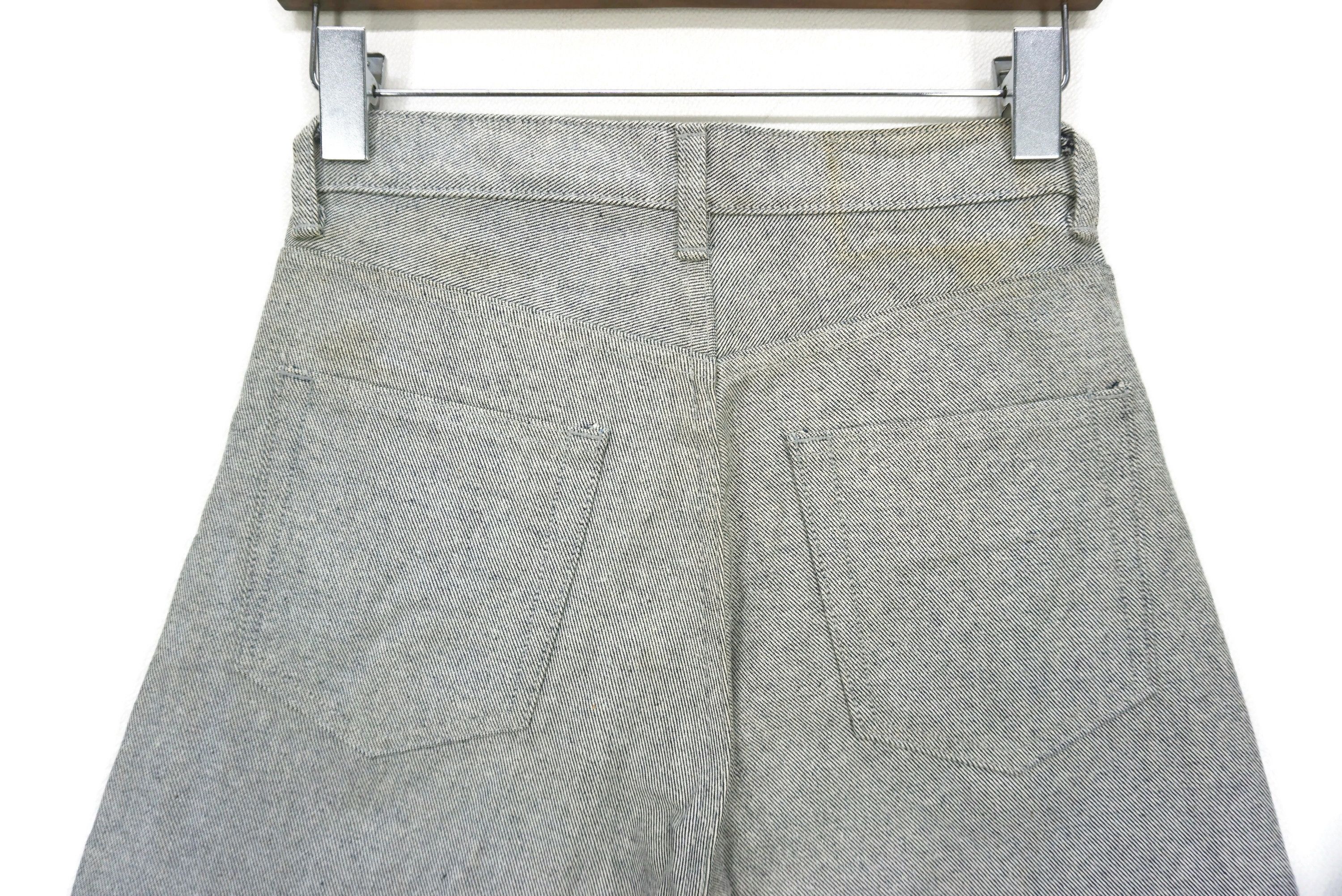 Japanese Brand Pheromone Jeans Size W27xL31.5 High-Waisted Reversed Denim Size 27" / US 4 / IT 40 - 8 Thumbnail