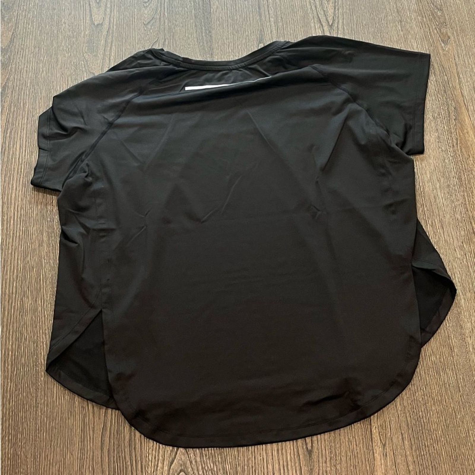 Vintage NWOT Tonal Black Short Sleeve Athletic Shirt Size 3X Size US XXL / EU 58 / 5 - 5 Thumbnail