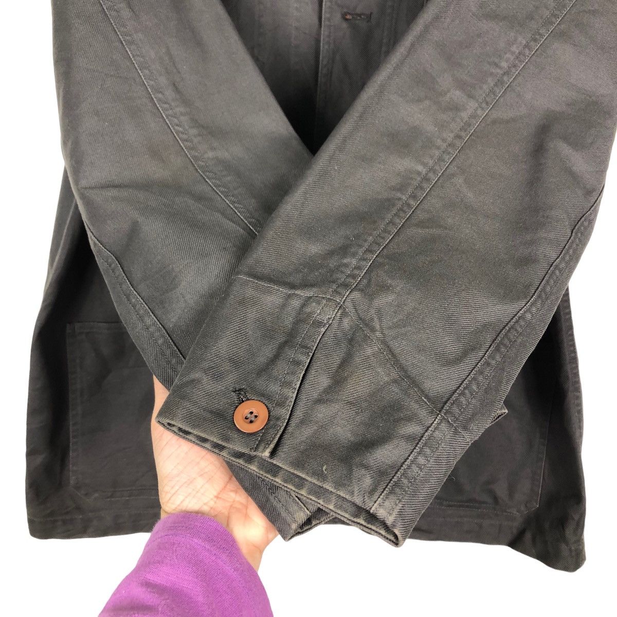 Issey Miyake 🔥Vintage Chore Work Jacket Oaksunited Original Issey Miyake Size US L / EU 52-54 / 3 - 12 Thumbnail