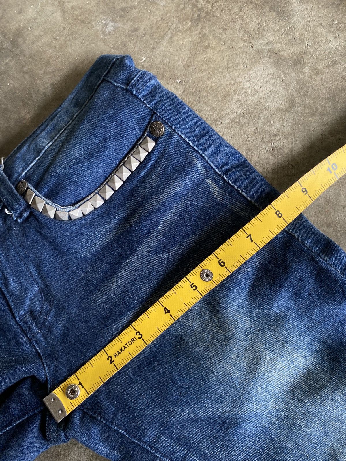 Japanese Brand BRUSH IFSIXWASNINE DENIM PANTS Size 27" / US 4 / IT 40 - 15 Thumbnail