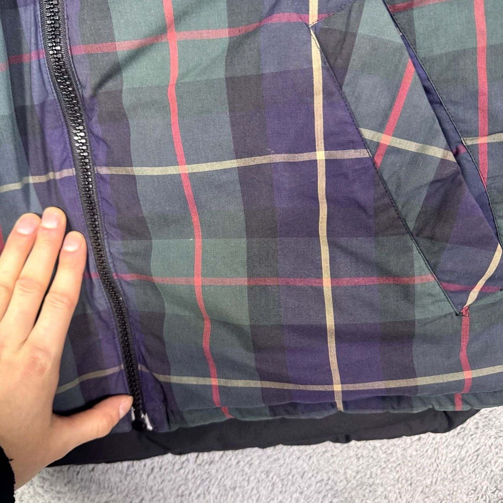 Eddie Bauer VINTAGE Eddie Bauer Vest Mens XL Tartan Plaid Reversible Quilted Puffer Down Classic Outdoor Size US XL / EU 56 / 4 - 4 Thumbnail