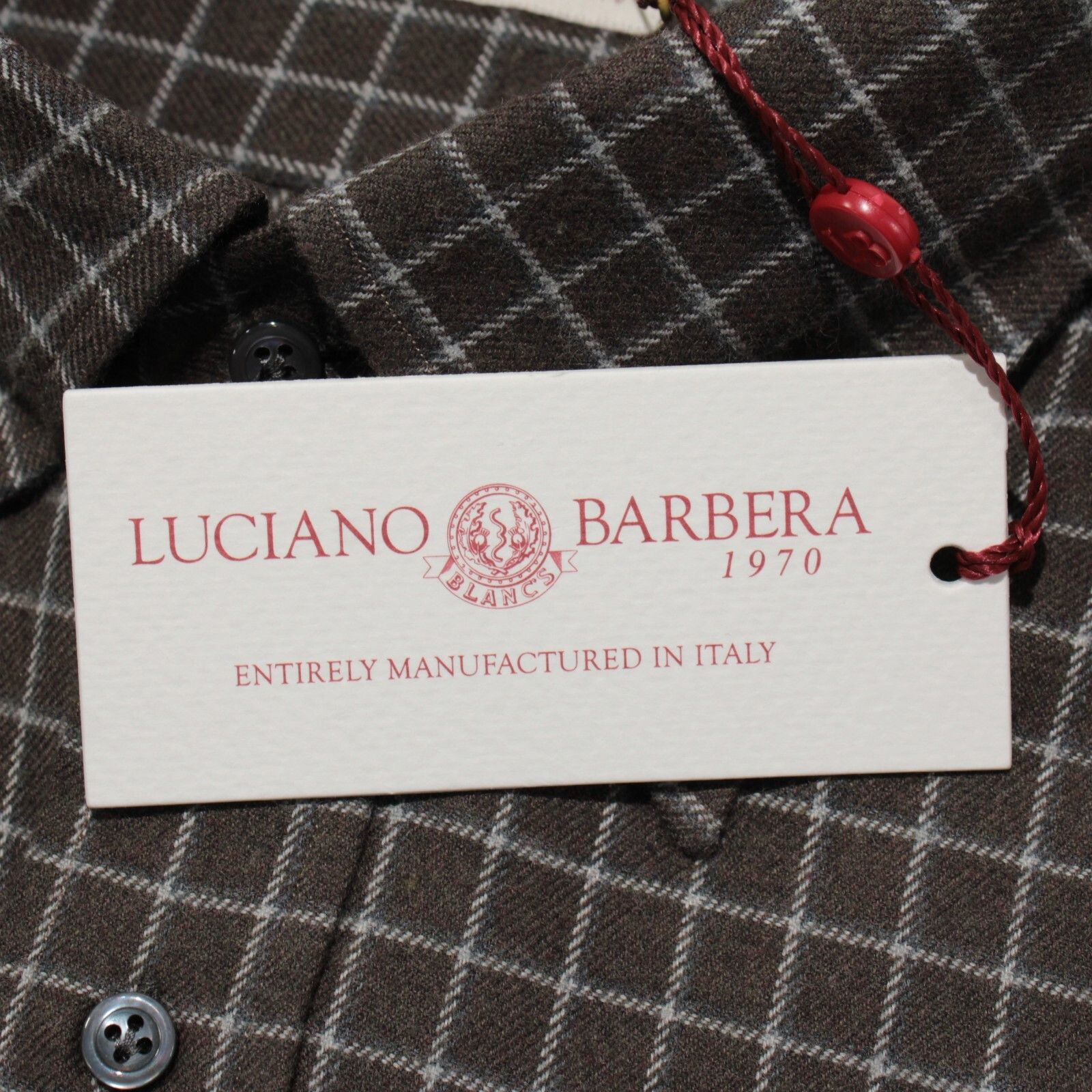 Luciano Barbera Luciano Barbera New with tags Shirt Size M US In Brown Size US M / EU 48-50 / 2 - 2 Thumbnail