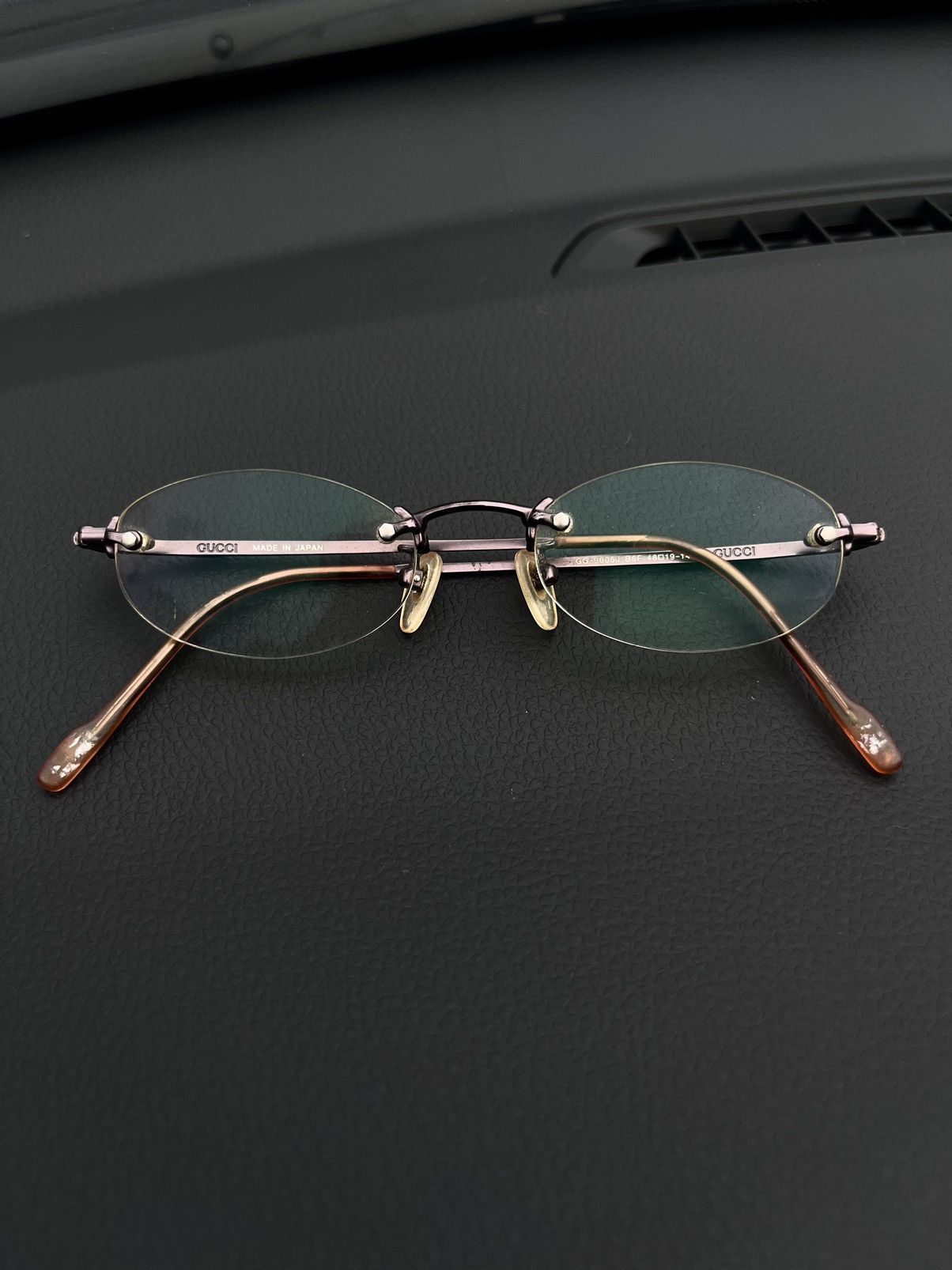 Gucci 90s Gucci Glasses Size 30 - 2 Thumbnail