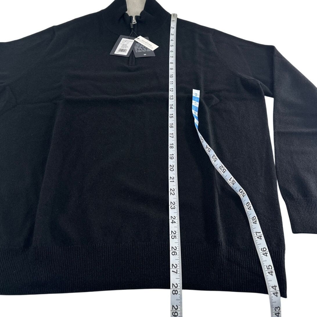 NAADAM Naadam Signature Cashmere Color Blocked 1/4 Zip Sweatshirt L Size US L / EU 52-54 / 3 - 8 Thumbnail