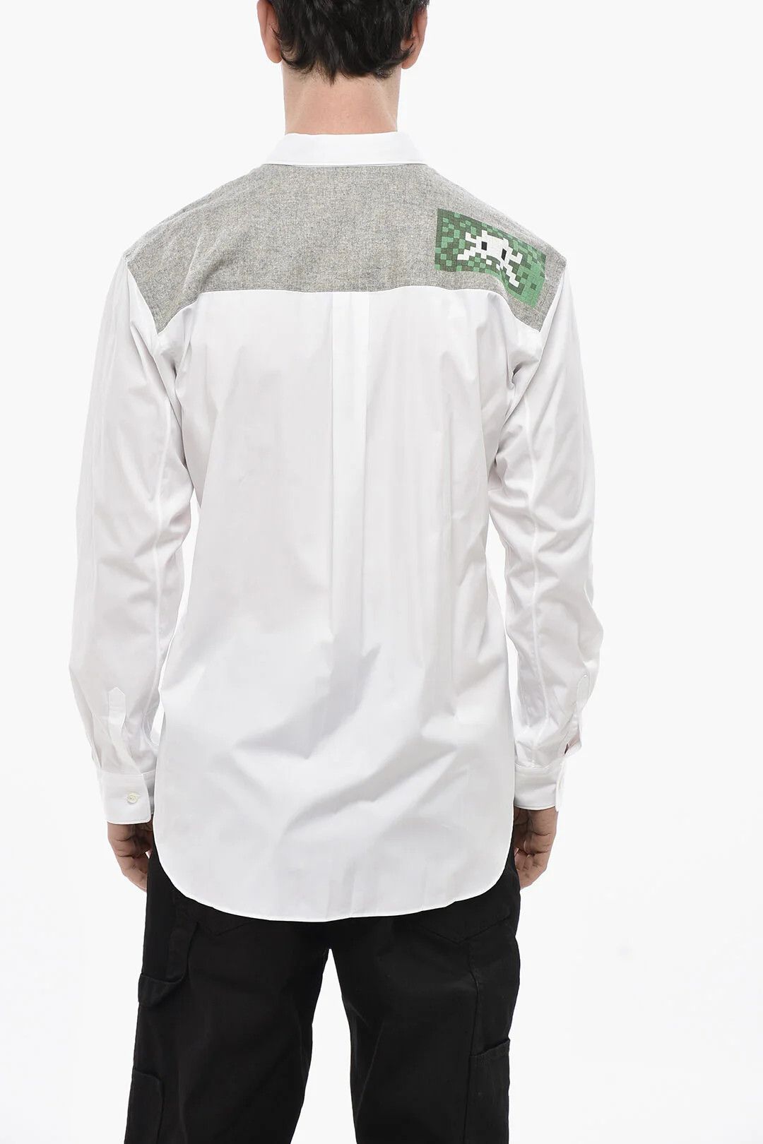Comme des Garcons og1mm0426 Cotton Poplin Shirt in White Size US L / EU 52-54 / 3 - 2 Thumbnail