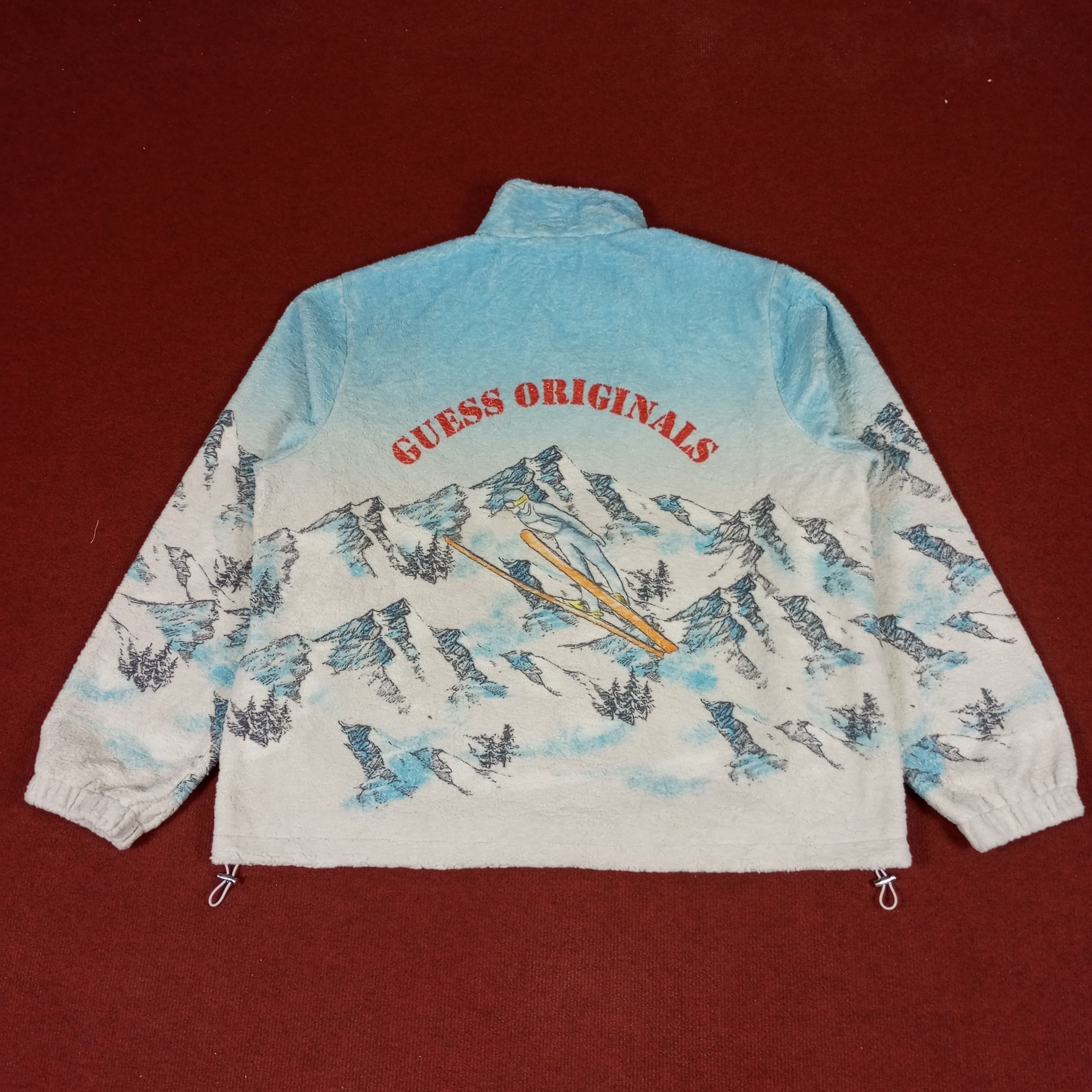 Guess × Vintage Guess Originals Nice Design Winter Style Jacket Size US L / EU 52-54 / 3 - 1 Thumbnail