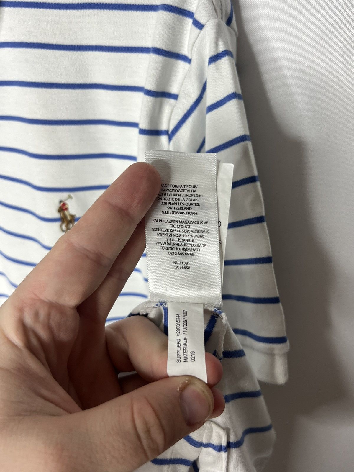 Vintage Vintage Polo Ralph Lauren Luxury Striped Polo Shirt Tee Size US XL / EU 56 / 4 - 13 Thumbnail