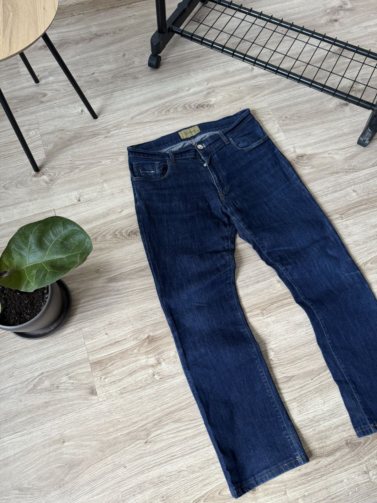 Billionaire Couture Billionaire Couture Blue Denim Jeans Made In Italy Size US 34 / EU 50 - 7 Thumbnail