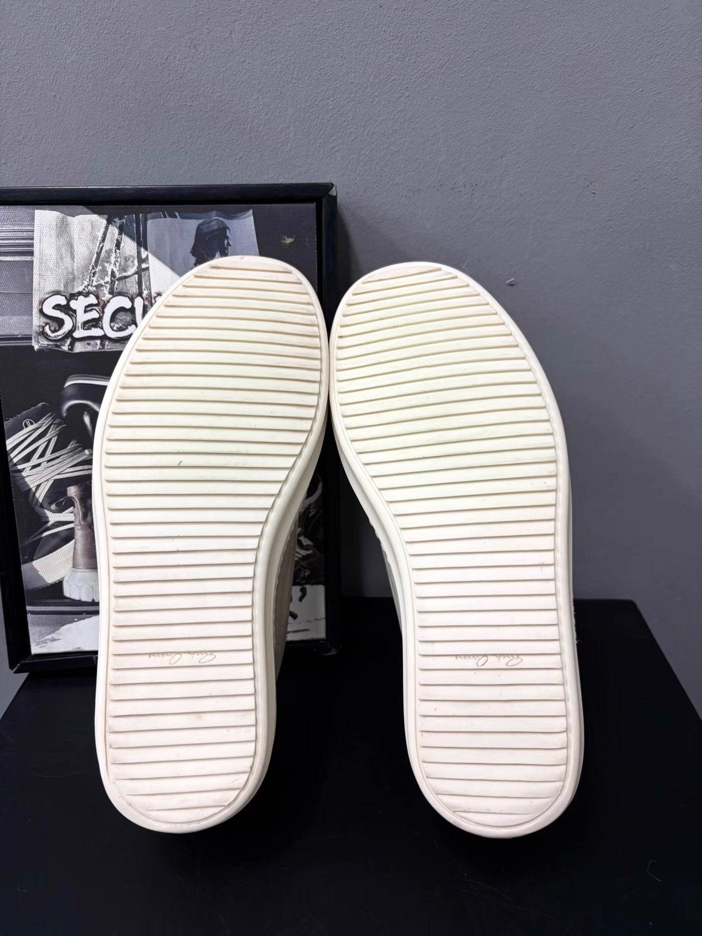 Rick Owens Rick Owens Mainline Leather Big Converse Slip-On K34 Size US 7 / EU 40 - 8 Thumbnail
