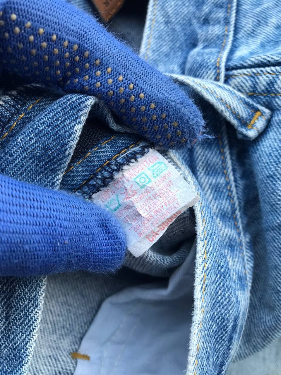Lee VINTAGE 80S LEE LIGHTWASH DISTRESSED JEAN W34X30 Size US 34 / EU 50 - 9 Thumbnail