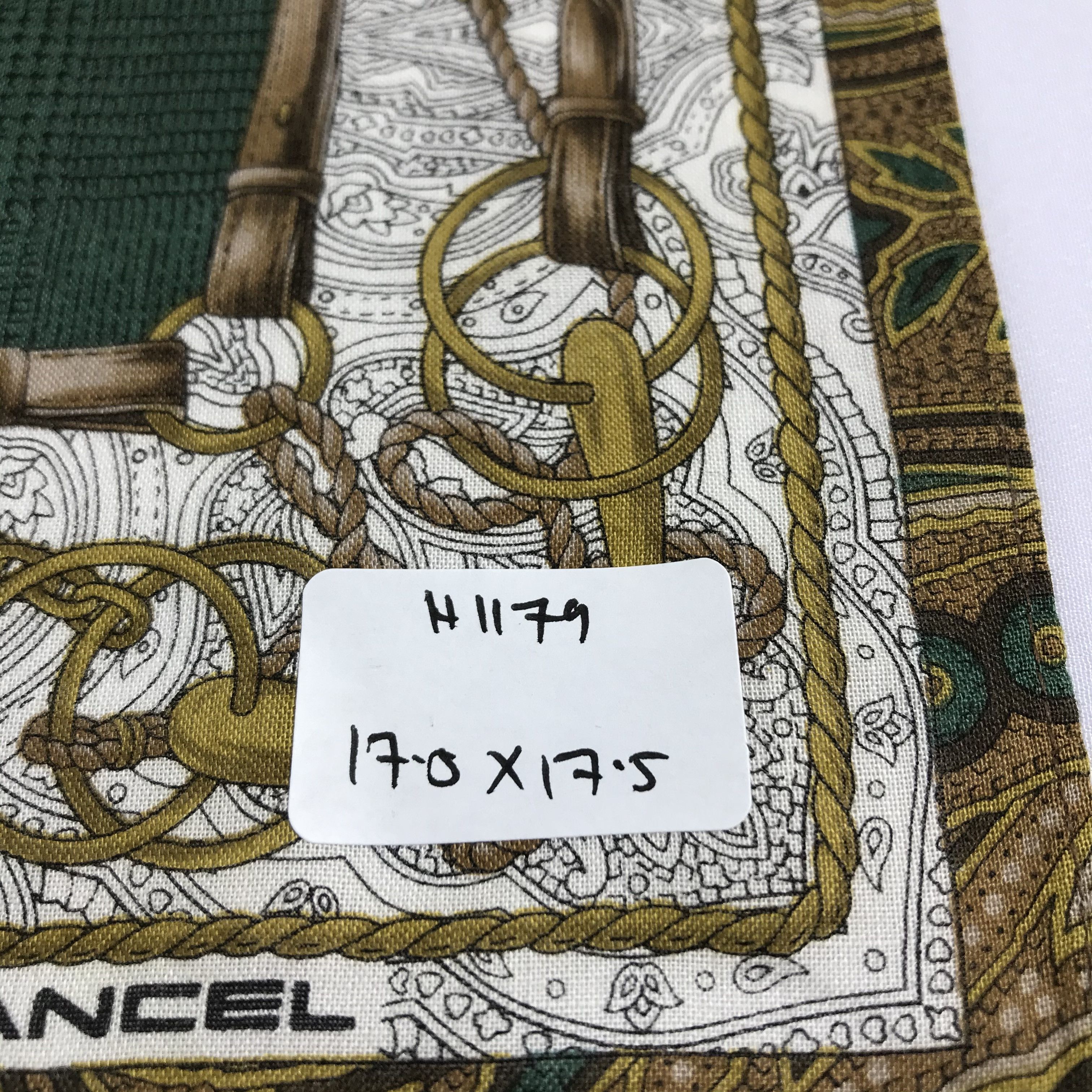 Lancel Lancel Handkerchief Neckerchief Bandana H1179 Size ONE SIZE - 4 Thumbnail