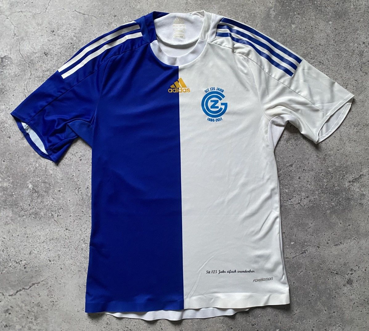 Adidas Adidas Grasshopper Club Zurich Football Soccer Jersey Shirt Size US M / EU 48-50 / 2 - 1 Thumbnail