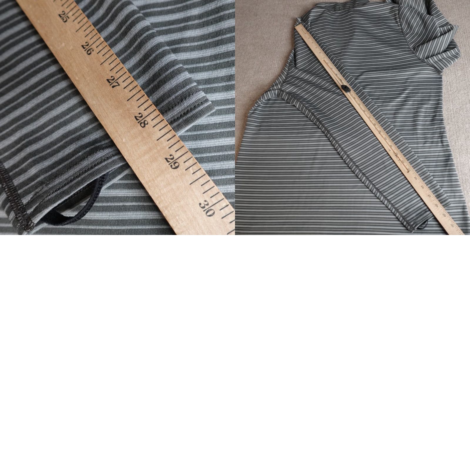Patagonia Patagonia Mens Shirt 2XL Gray Striped Capilene Layer 3 Midweight Polartec Shirt Casual Long Sleeve 100% Polyester Pullover Outdoor Hiking Mens Size US XXL / EU 58 / 5 - 8 Thumbnail