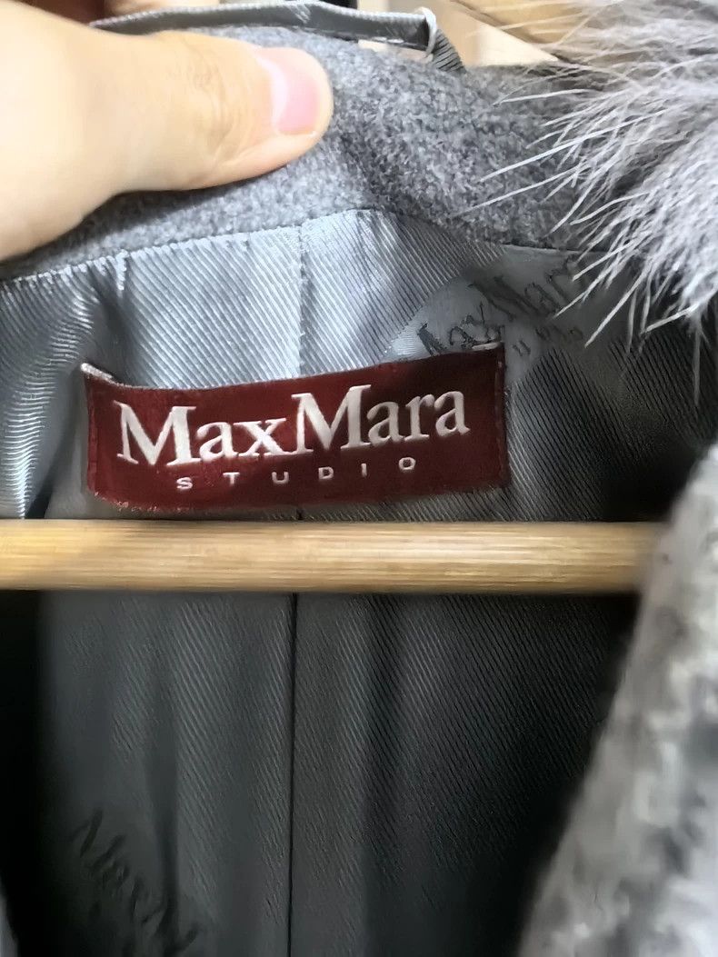 Max Mara Max Mara Studio wool coat, classic grey Size M / US 6-8 / IT 42-44 - 2 Thumbnail