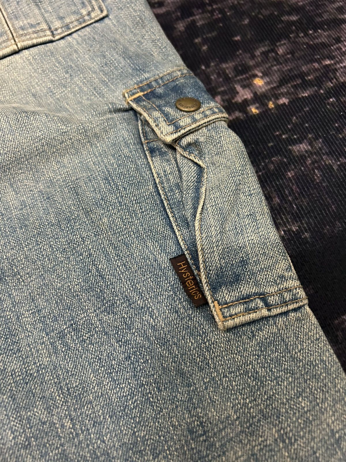 Hysteric Glamour Vintage Hysteric Glamour Bondage Cargo Croped Jeans Size US 30 / EU 46 - 13 Thumbnail