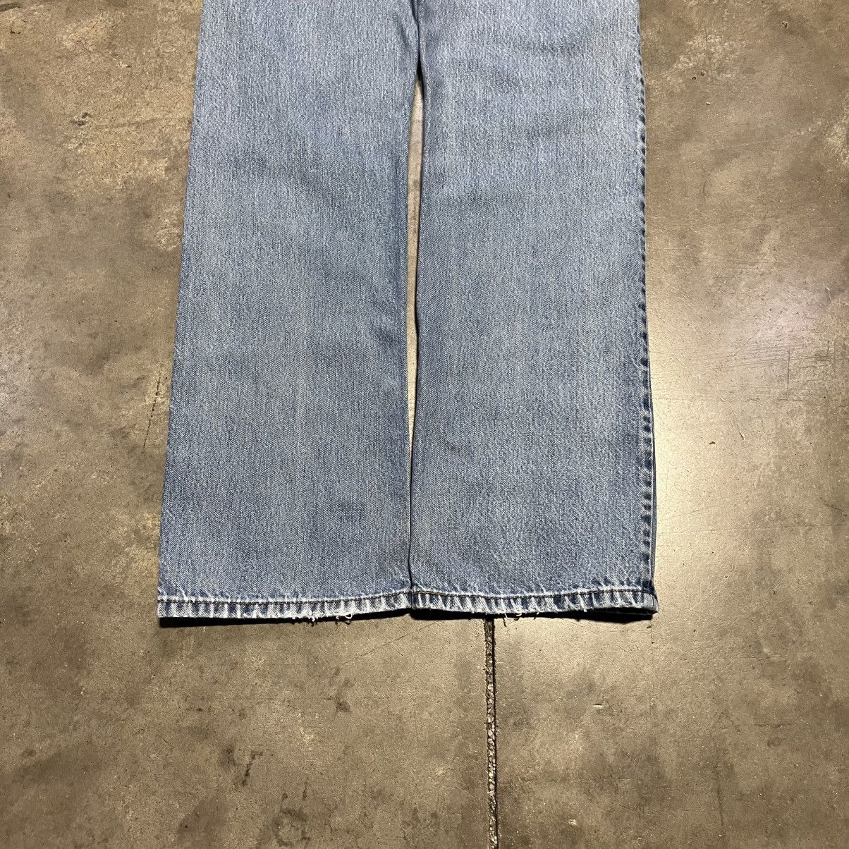 Levi's × Vintage Vintage Y2K Levis 505 Denim Jeans Light Wash Western Cowboy Size US 36 / EU 52 - 2 Thumbnail