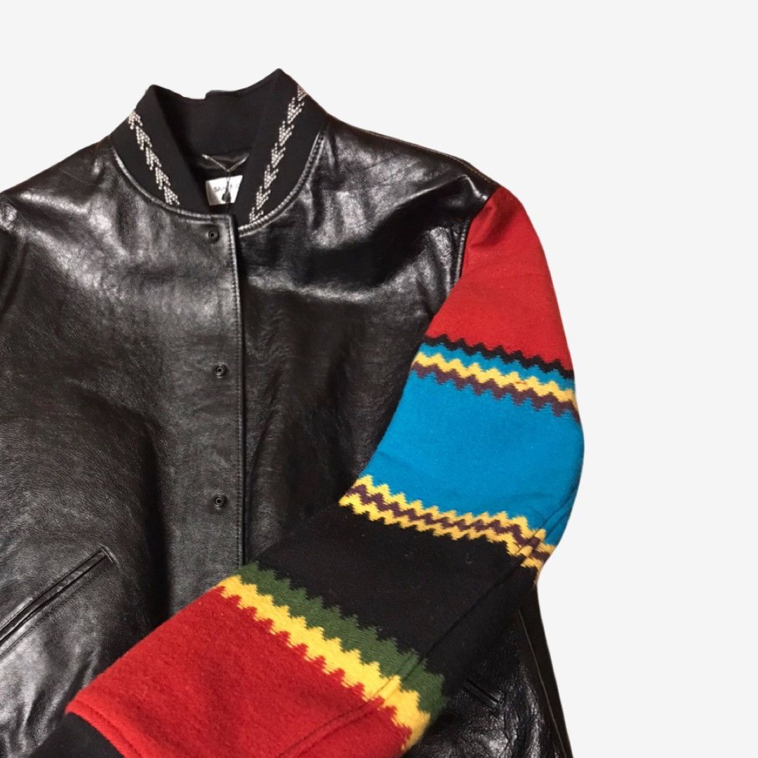 Saint Laurent Paris *2017* Saint Laurent Paris Ikarus Leather Bomber Sz. 54 Size US L / EU 52-54 / 3 - 4 Thumbnail