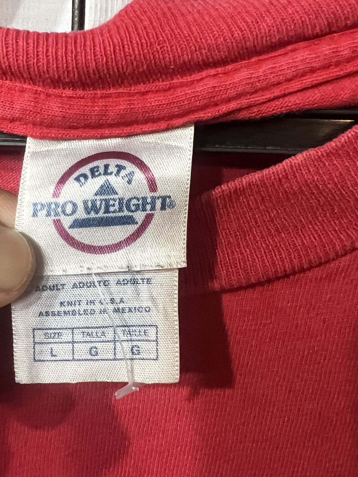Vintage Vintage Honors now and zen Red tee for delta Size US L / EU 52-54 / 3 - 2 Thumbnail