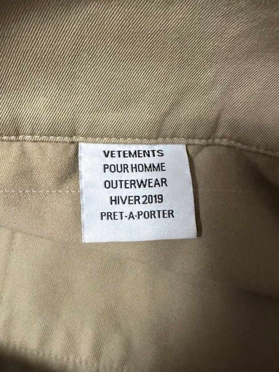 Vetements Vetements Inside Out Cotton Jacket Size US S / EU 44-46 / 1 - 5 Thumbnail