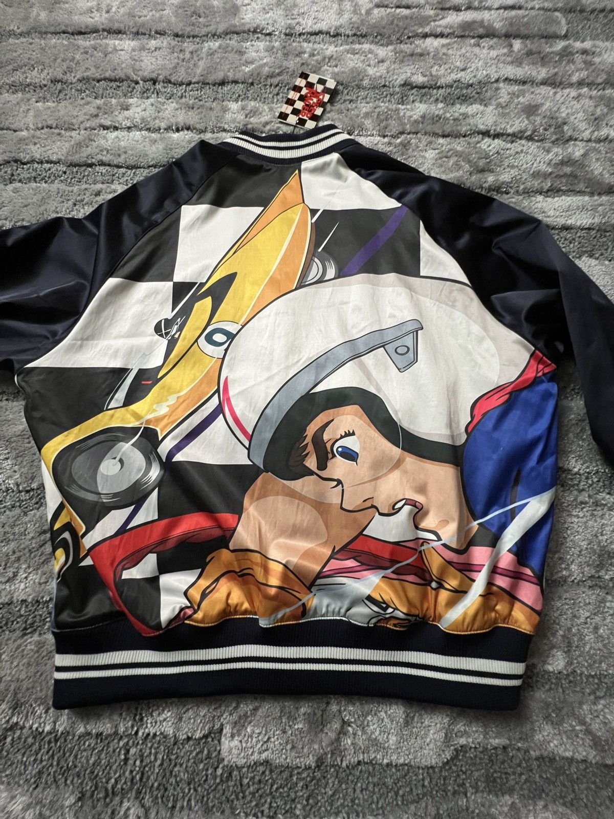 Zara Zara x speed Racer classic varsity bomber Jacket Size US L / EU 52-54 / 3 - 4 Thumbnail