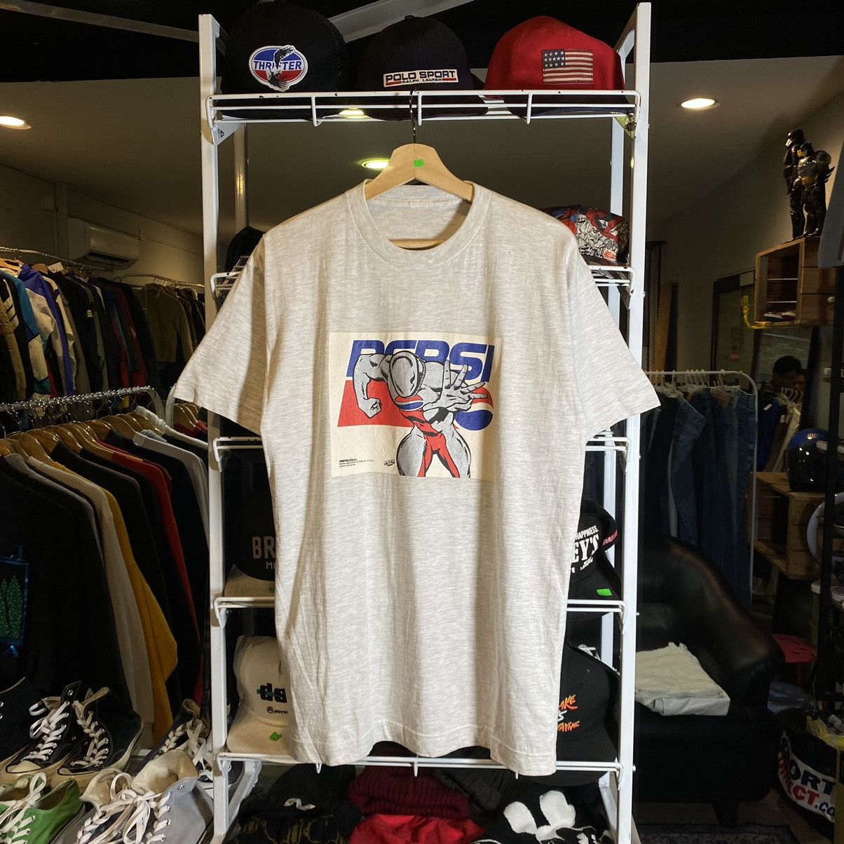 Coca Cola VINTAGE RARE‼️Pepsi Cola “Pepsi Man” Tee Size US L / EU 52-54 / 3 - 1 Thumbnail