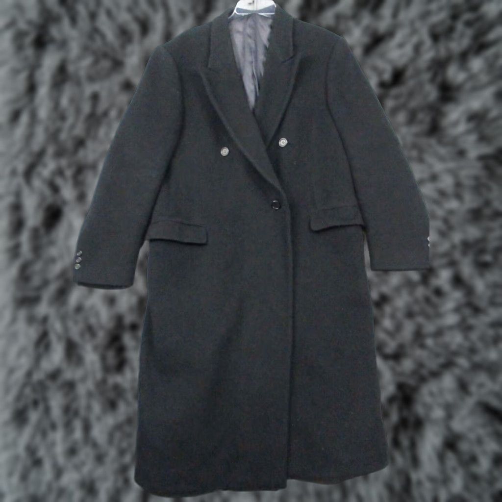 Vintage Vintage Adolfo Cashmere Blend Black Winter Trench Coat 44 L Coat Men Vintage Adolfo Cashmere Blend Black Winter Trench Coat 44 L Size US S / EU 44-46 / 1 - 1 Thumbnail