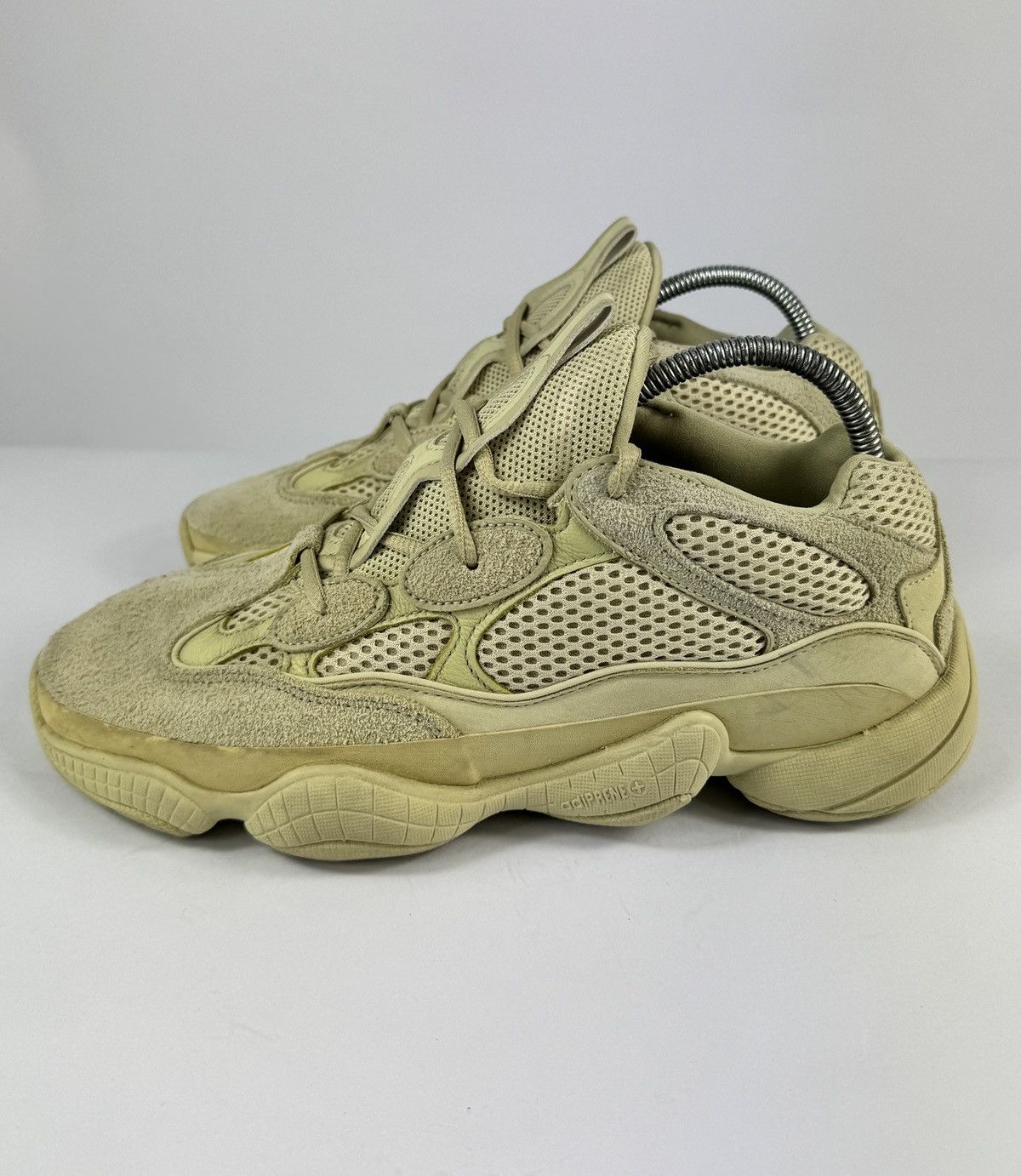 Yeezy ADIDAS YEEZY 500 SUPER MOON YELLOW SNEAKERS Size US 9 / EU 42 - 4 Thumbnail