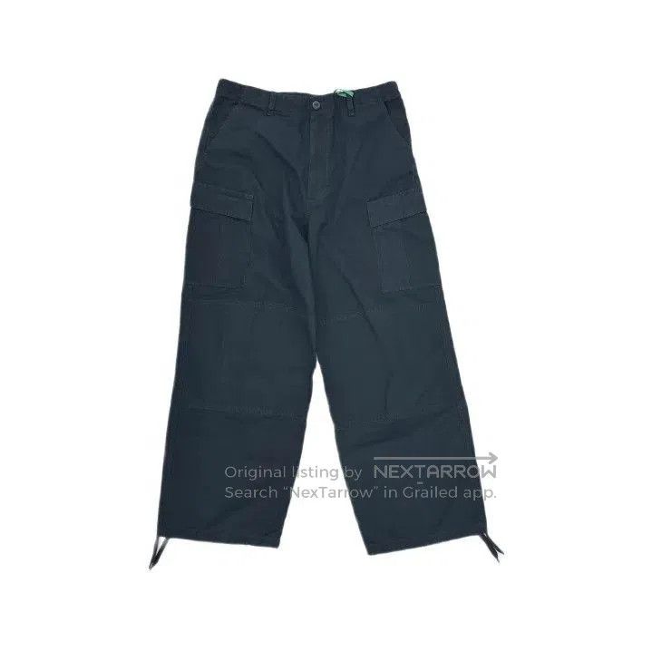 Balenciaga Balenciaga SS25 Black Cargo Pants for Men. Size US 27 - 2 Thumbnail
