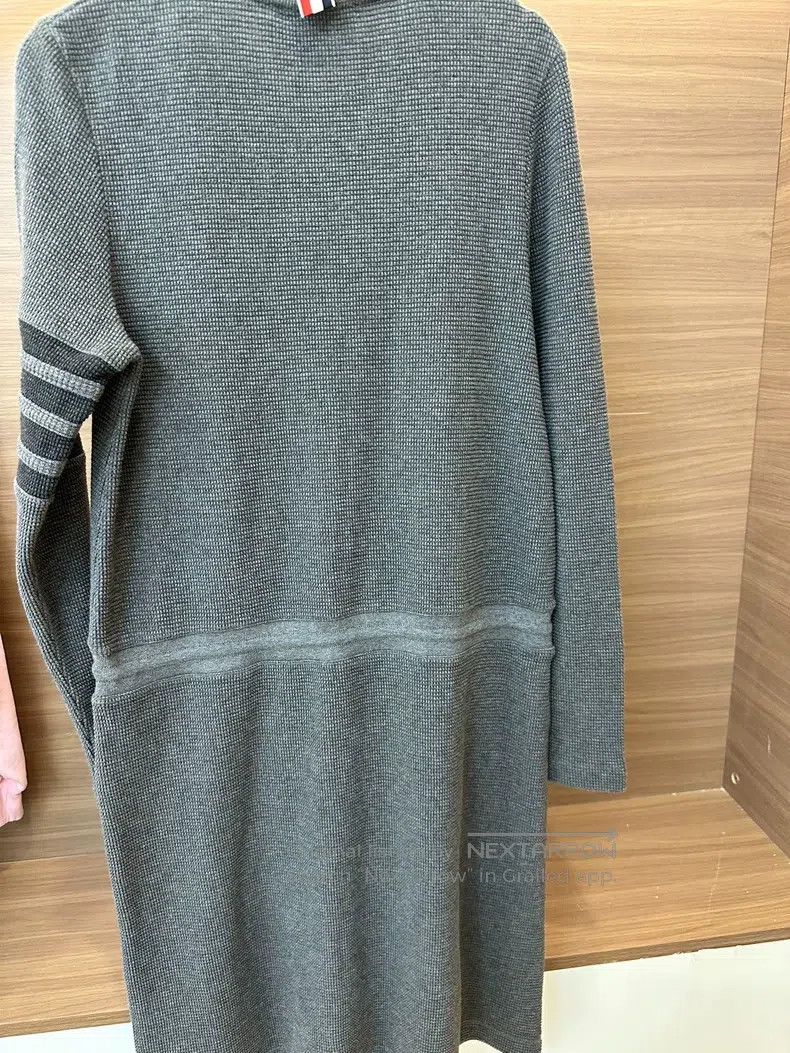 Thom Browne Thom Browne Gray knitted dress Size XS / US 0-2 / IT 36-38 - 2 Thumbnail