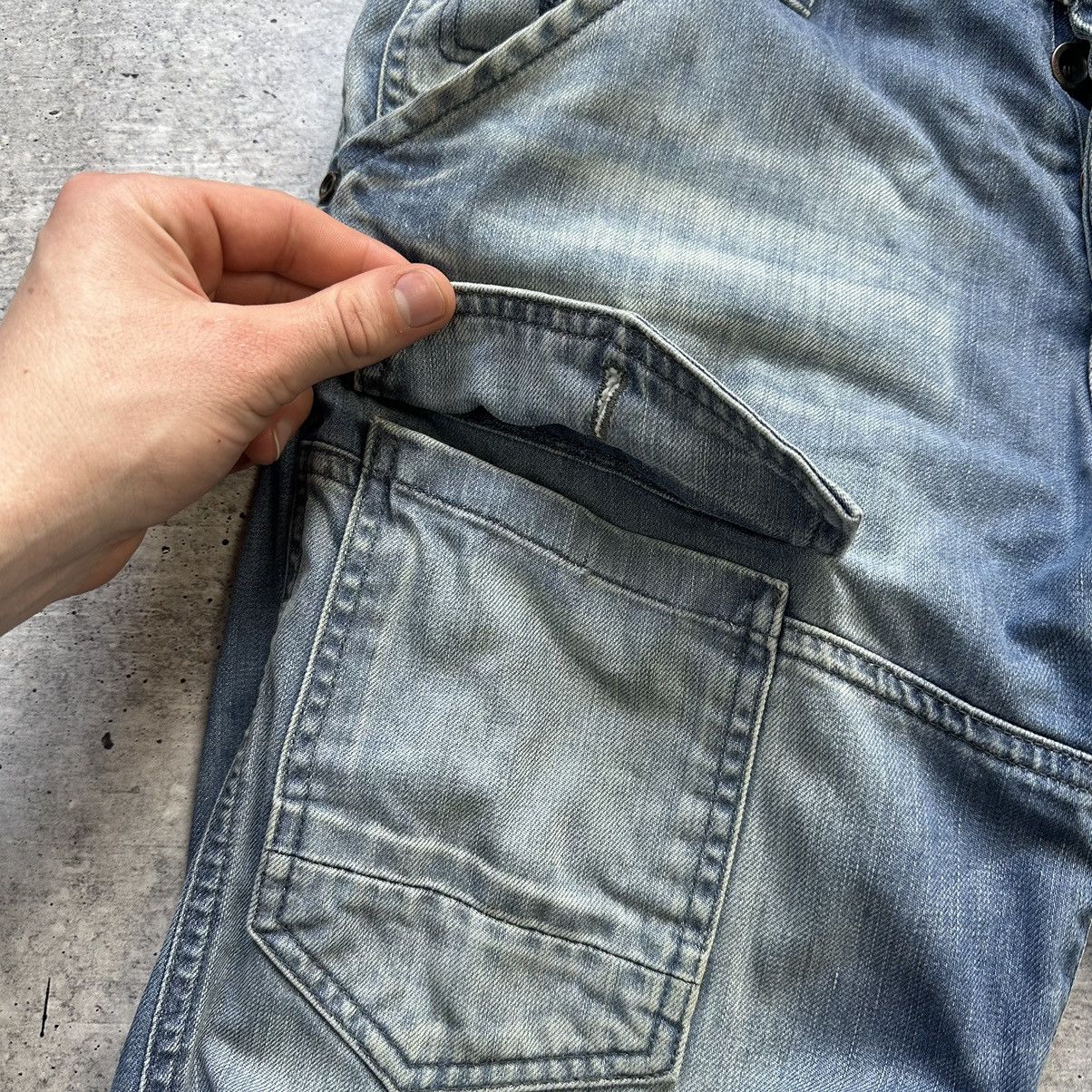 Other G Star Raw Vintage Denim Pants Double Knee Jeans Y2K Hype Size US 32 / EU 48 - 7 Thumbnail