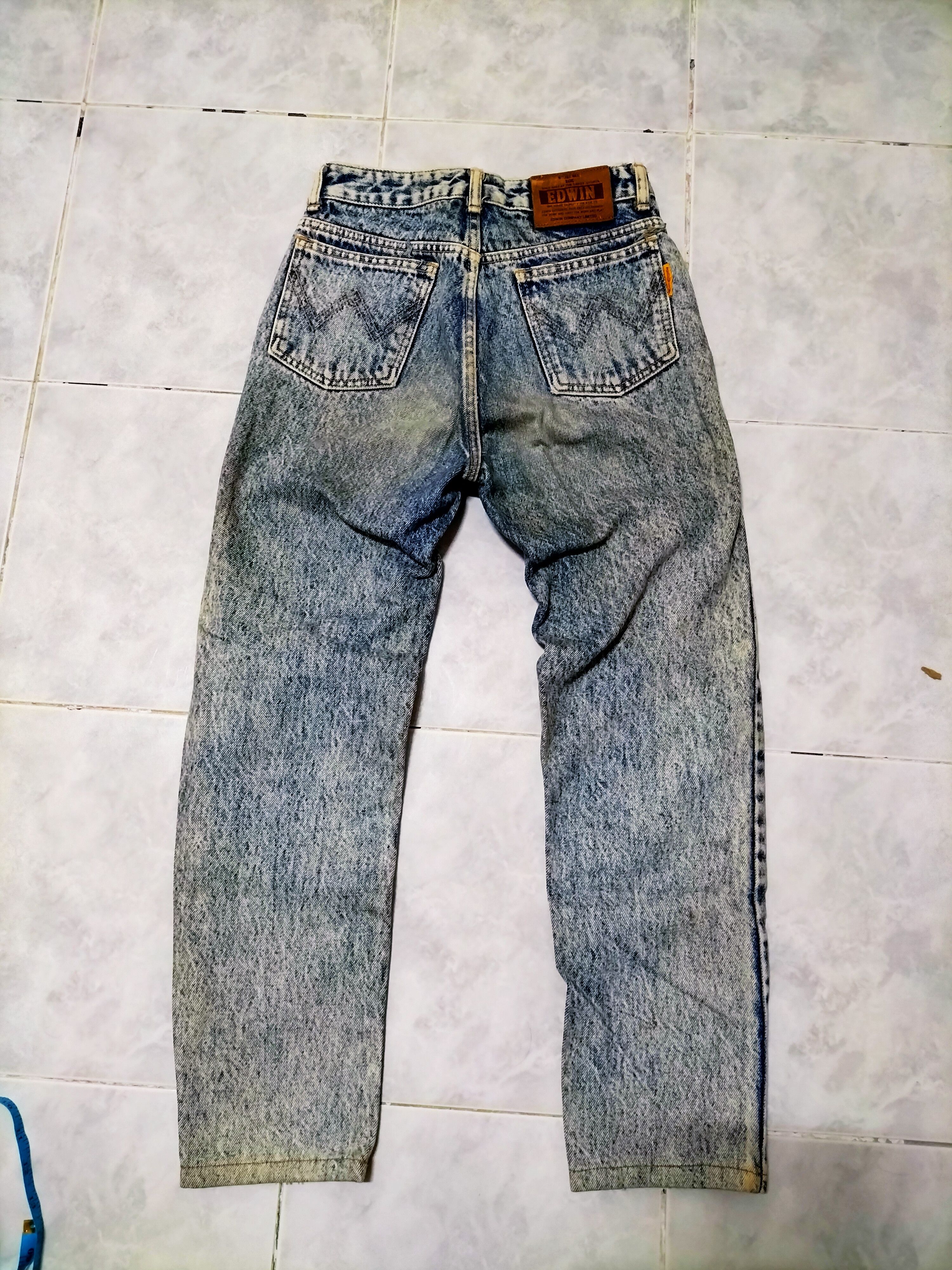 Edwin × Vintage Vintage Edwin Asidwash stonewash fashion Punk 90s Size US 26 / EU 42 - 3 Thumbnail