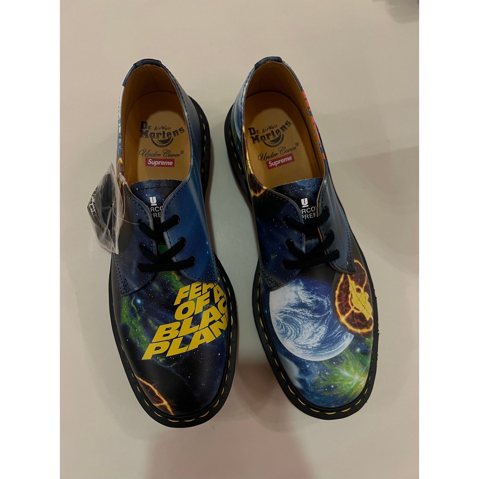 Public Enemy × Supreme × Undercover Dr Martens 3-Eye Supreme Undercover Public Enemy Size 10 DS Size US 10 / EU 43 - 9 Thumbnail