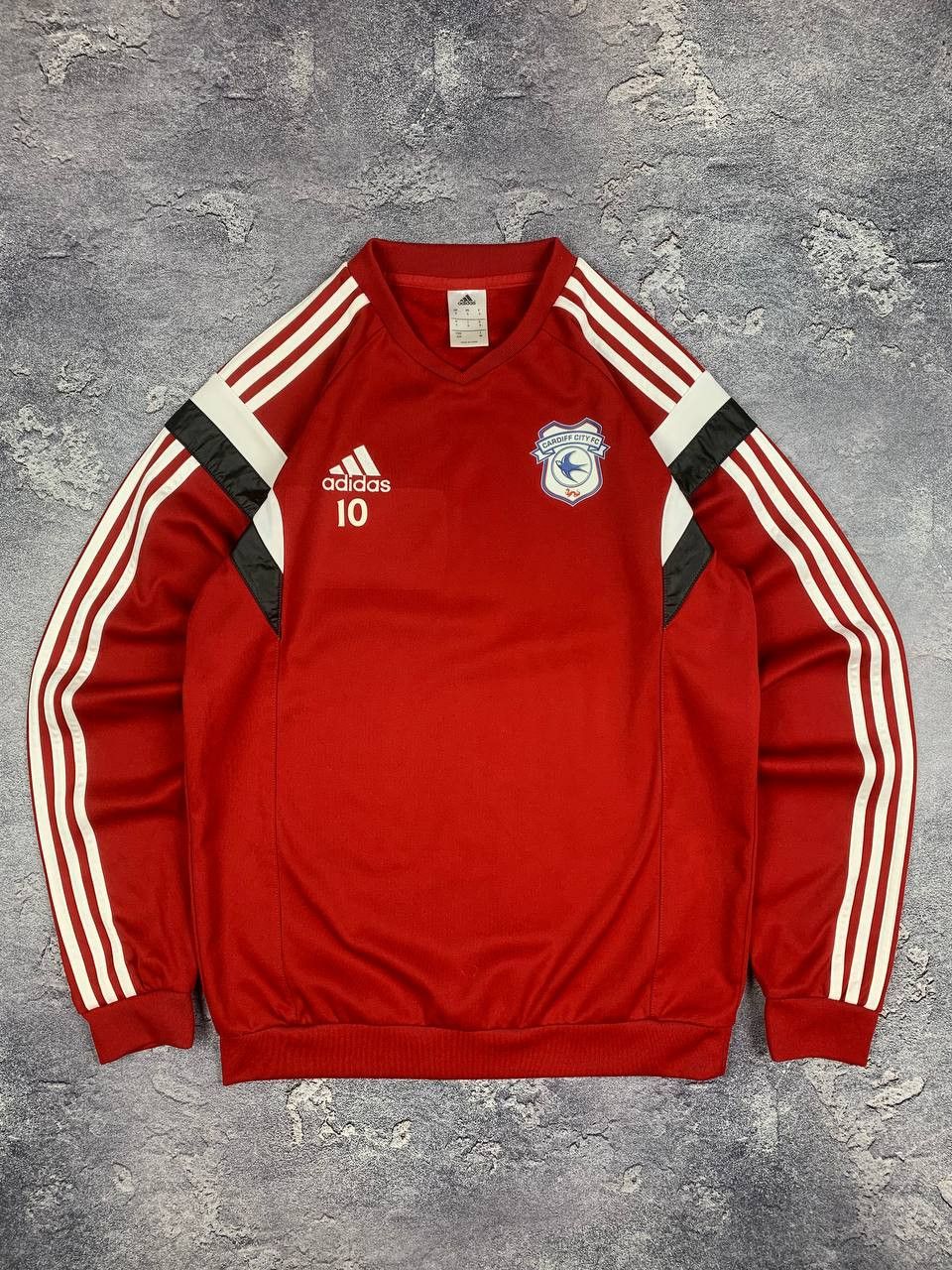 Adidas Adidas Cardiff City FC 2015/2016 Football Training Top Size US S / EU 44-46 / 1 - 1 Thumbnail