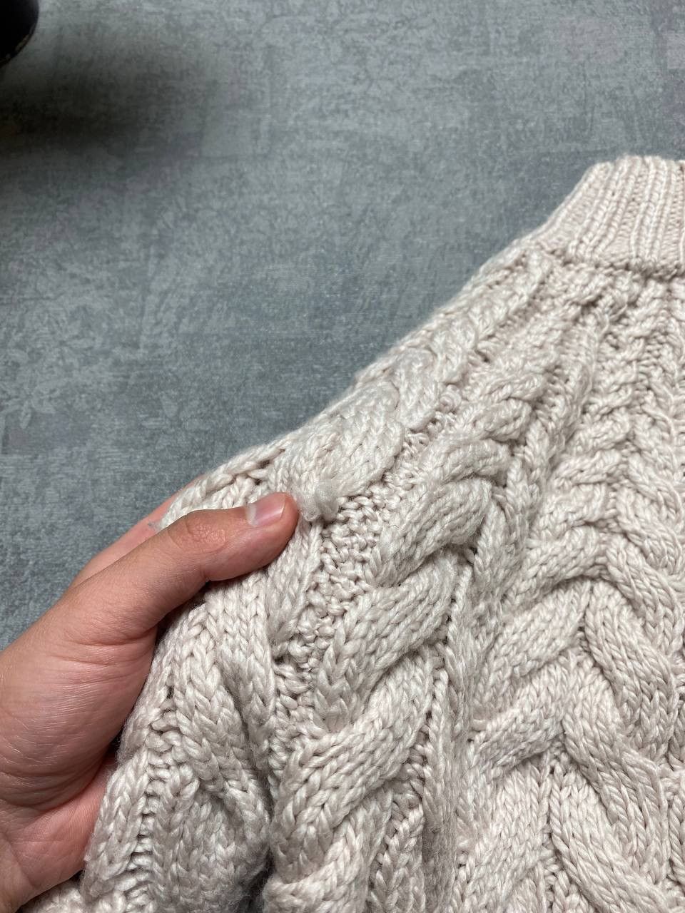 Sezane Ia Maille Sezane Wool coarse knitted Sweater Size S / US 4 / IT 40 - 12 Thumbnail