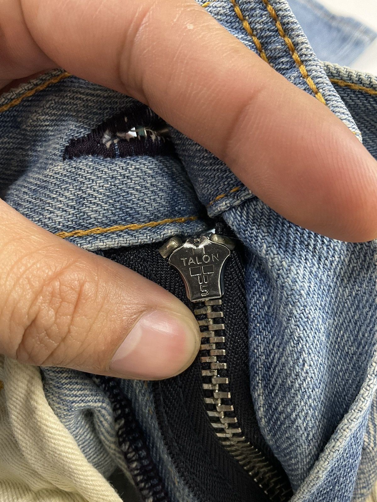 Fragment Design × Levi's Levis Fenom x Fragment F/W'09 Turquoise Package Denim Size US 32 / EU 48 - 8 Thumbnail