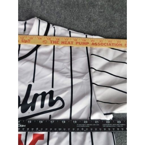 Other Malcolm X Striped Baseball Jersey Men Sz M Melanin Apparel C Size US M / EU 48-50 / 2 - 5 Thumbnail