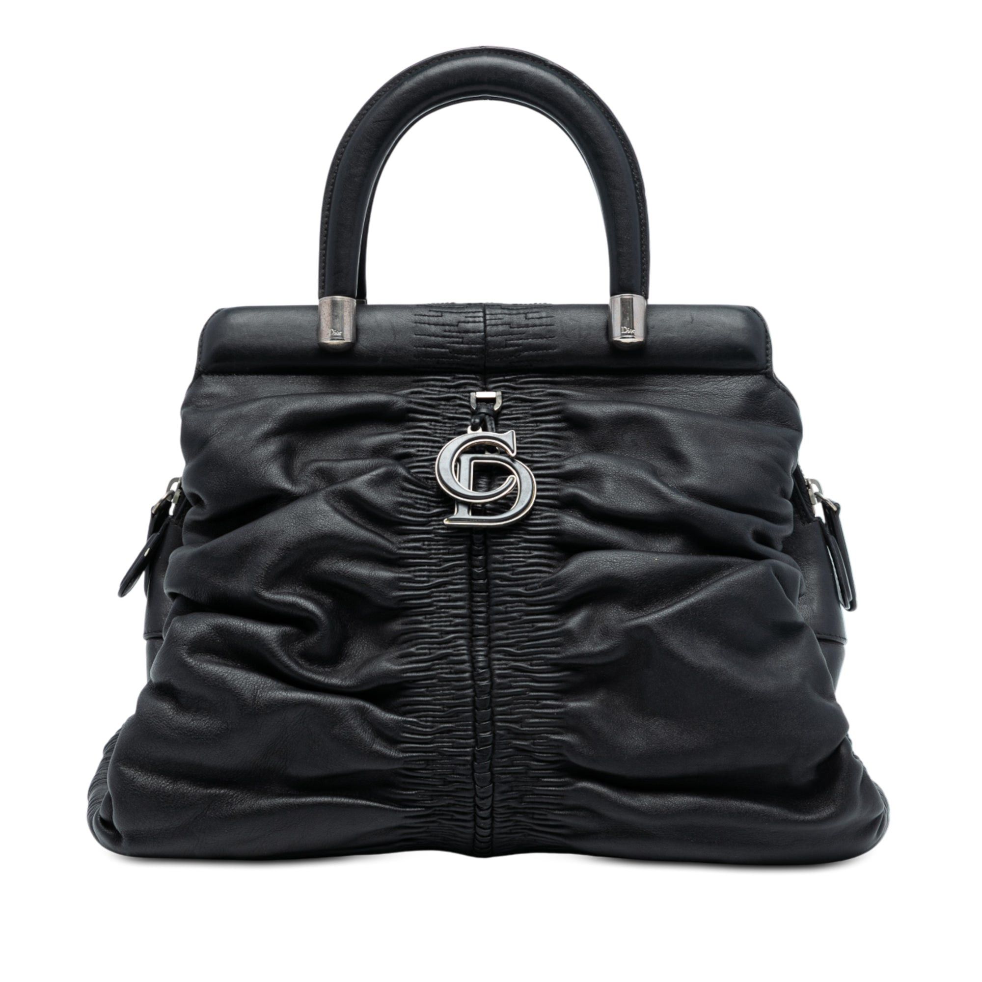 Small Lambskin Karenina Frame Bag