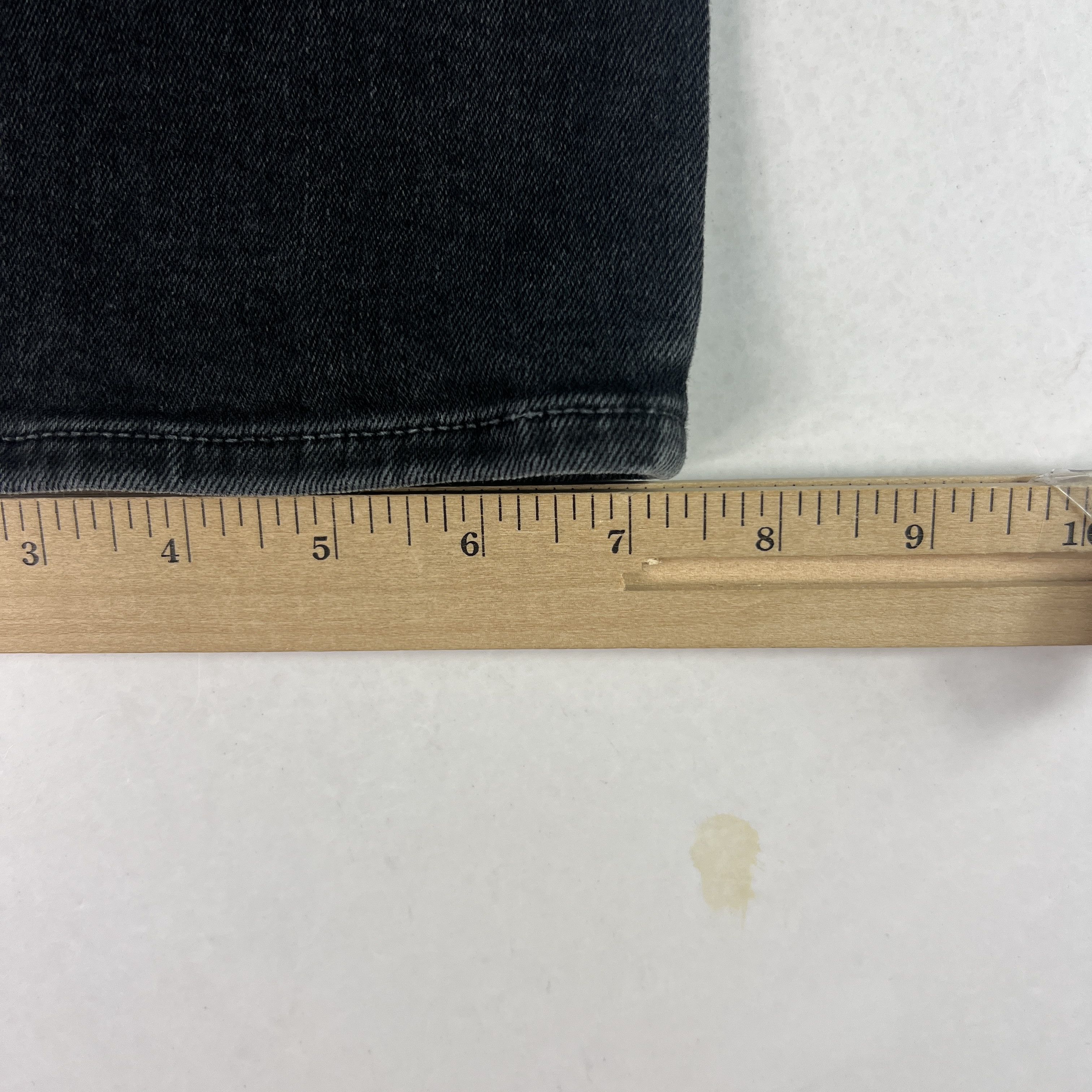 Baldwin Baldwin Jeans Henley Slim Straight Dark Grey Stretch Denim Size US 37 - 16 Thumbnail