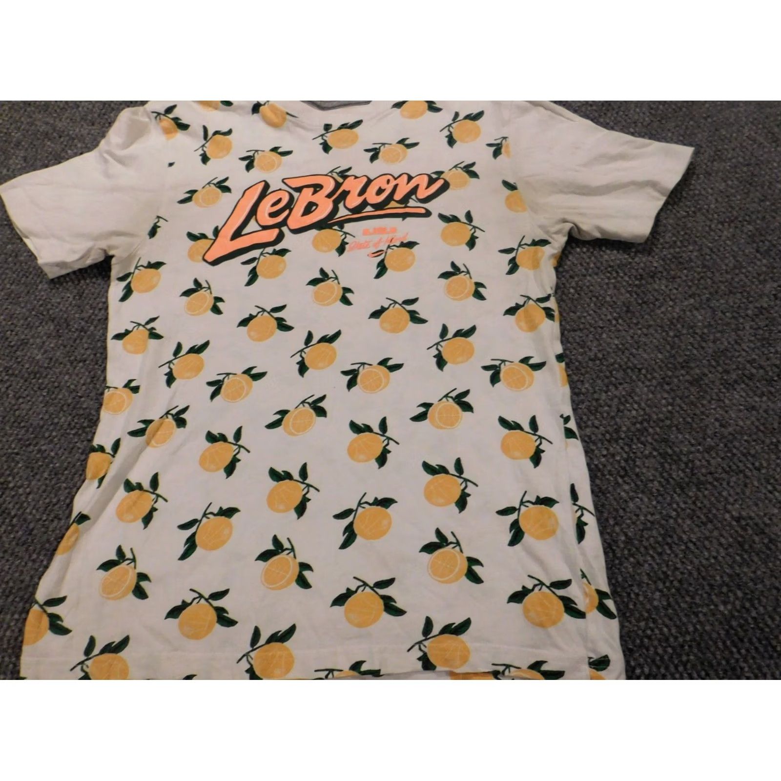 Nike Nike Shirt Mens M White Graphic Print Tee LeBron James Colorful Dri-FIT 90s Style Regular Mens Size US M / EU 48-50 / 2 - 3 Thumbnail