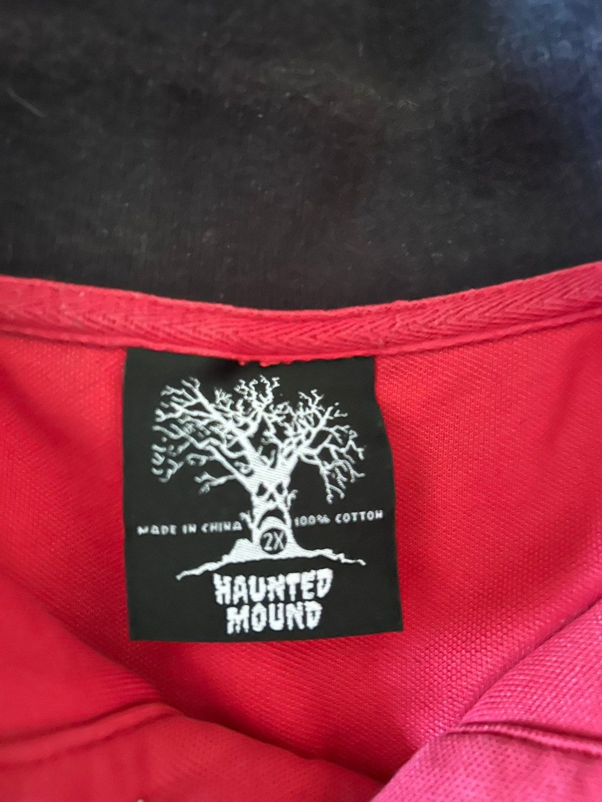 Haunted Mound Hounted Mount red polo 2XL Size US XXL / EU 58 / 5 - 7 Thumbnail