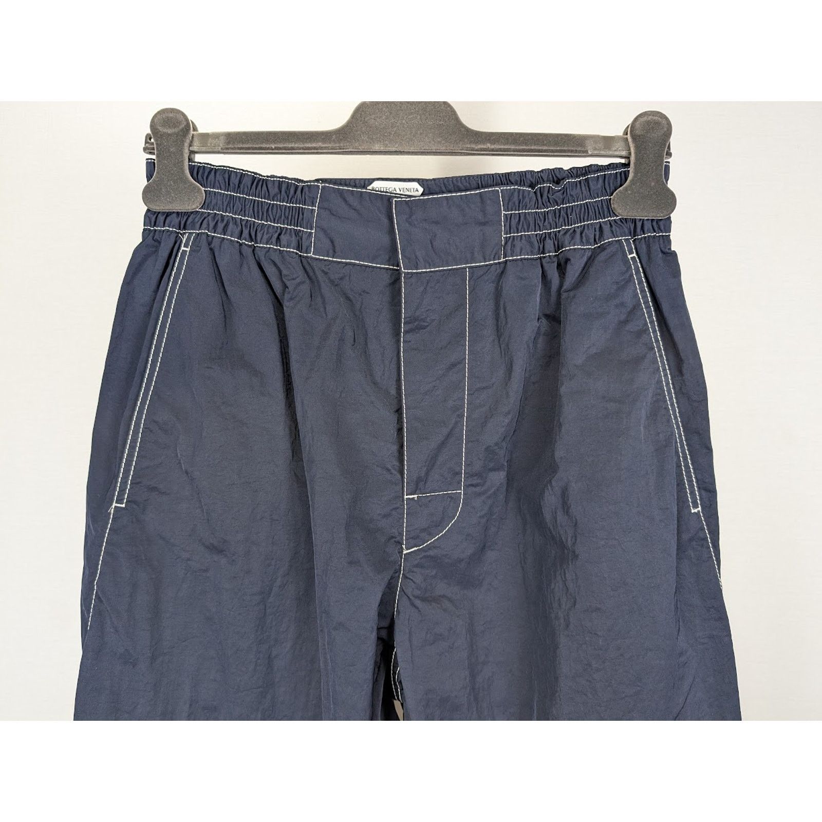 Bottega Veneta o1rshd1 Tech Nylon Trousers in Navy Size US 34 / EU 50 - 10 Thumbnail