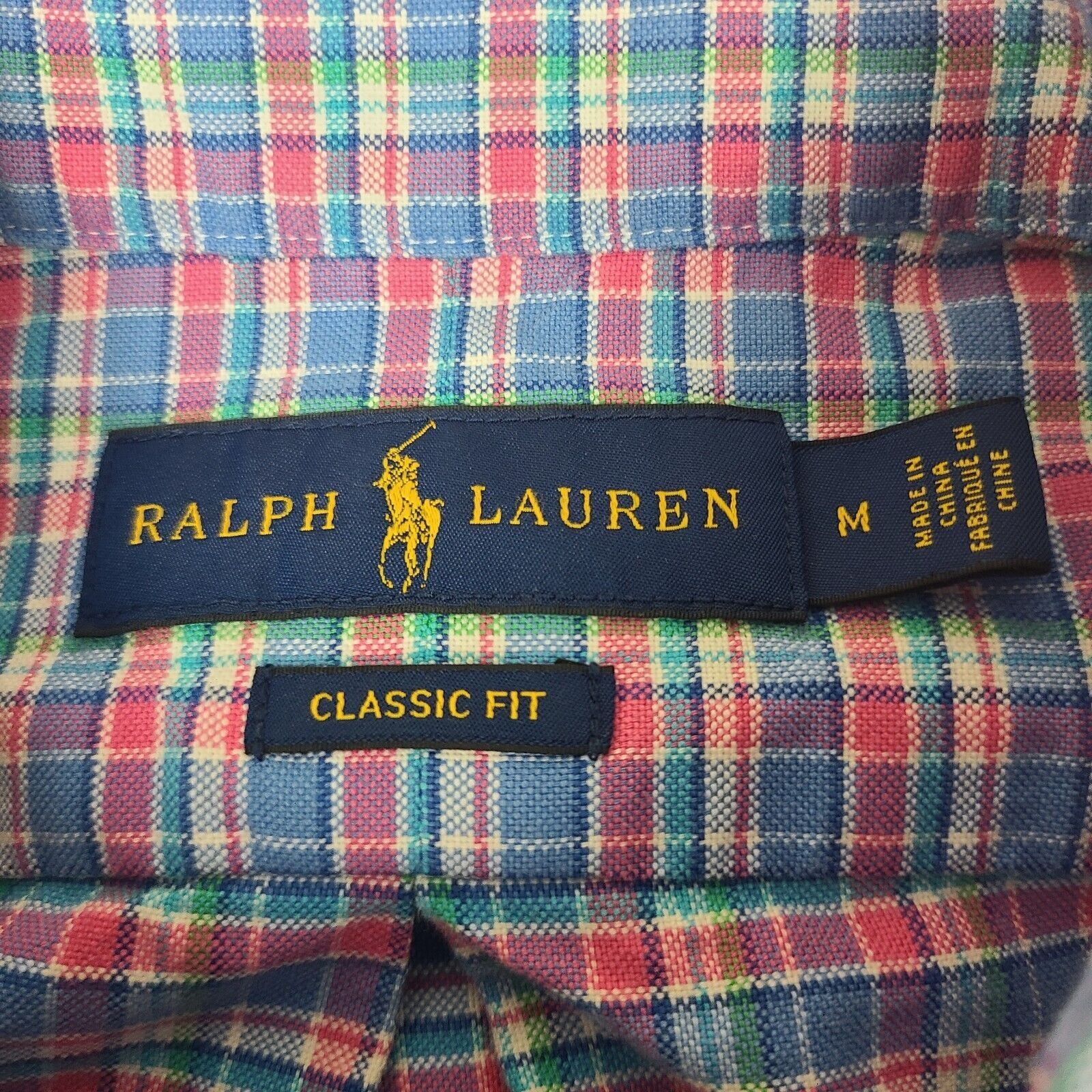 Polo Ralph Lauren Ralph Lauren Pastel Plaid Long Sleeve Button Down Shirt, Men Size US M / EU 48-50 / 2 - 3 Thumbnail