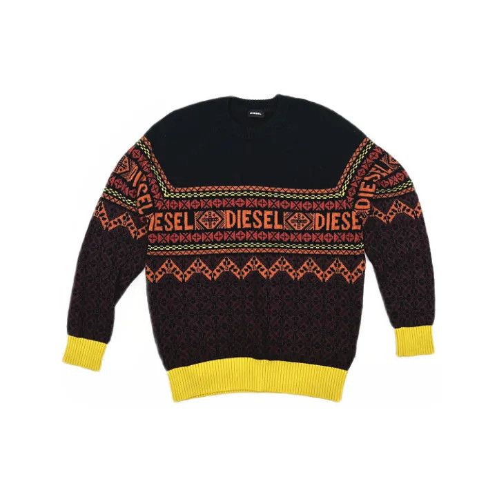 Diesel Diesel Casual Knit Sweater with Unique Design 0079 Size US S / EU 44-46 / 1 - 1 Thumbnail