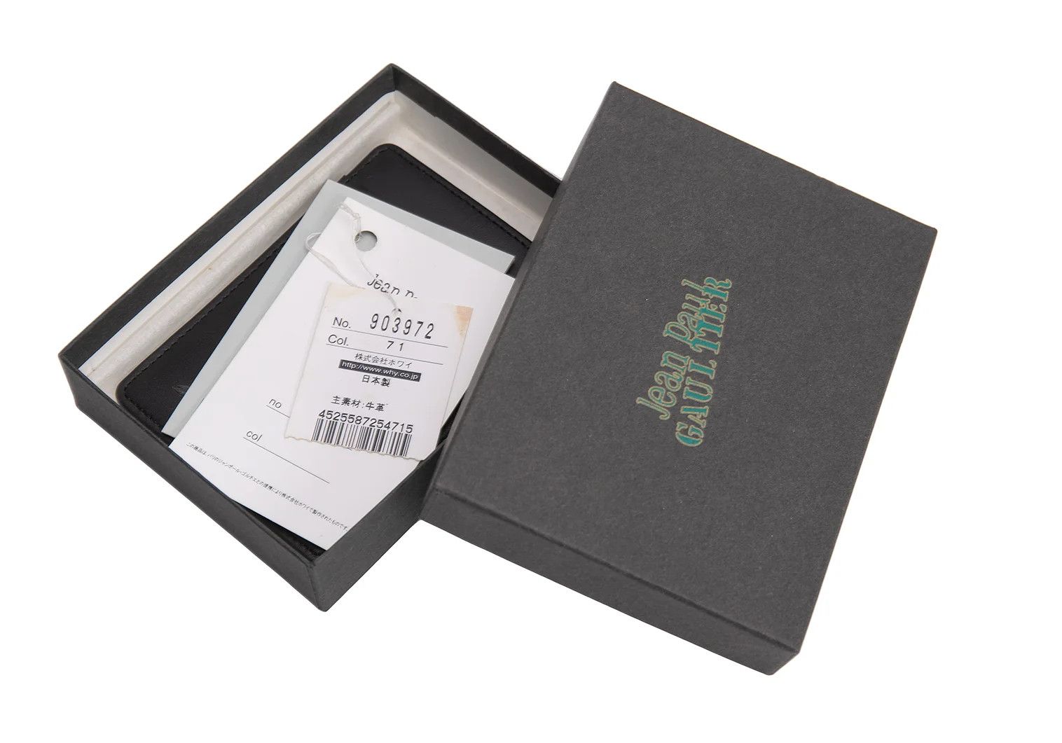 Jean Paul Gaultier Dragon-Embossed Pass Case in Black Size ONE SIZE - 8 Thumbnail